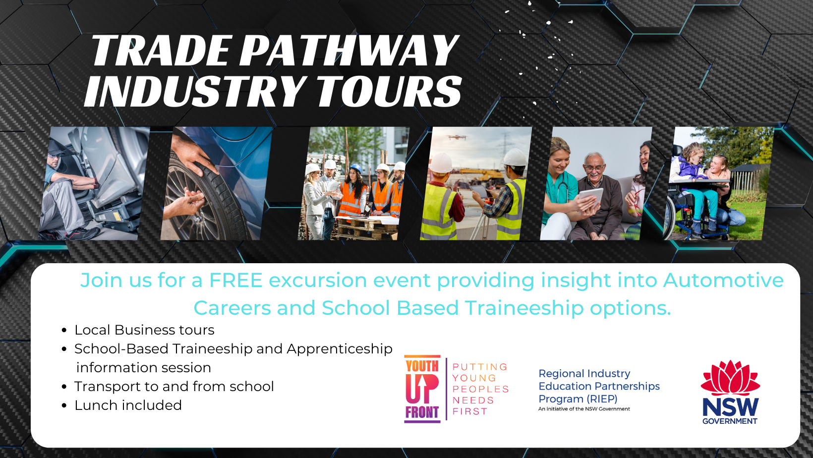 Automotive Promotional Flyer - Industry Tour Banner